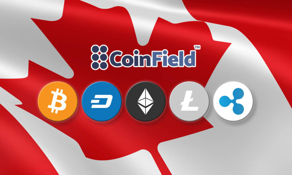 CoinField Canadian Crypto Exchange Add coins