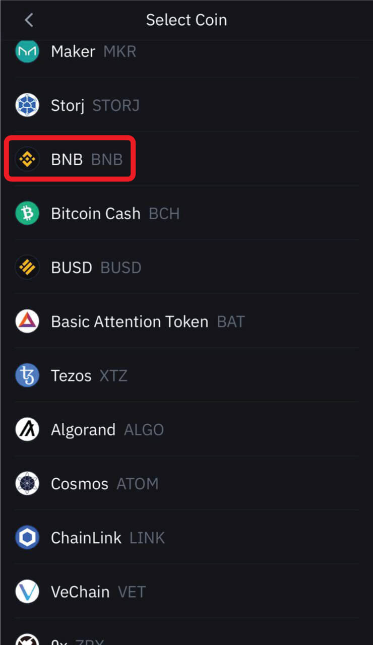 can i use bnb to buy other crypto